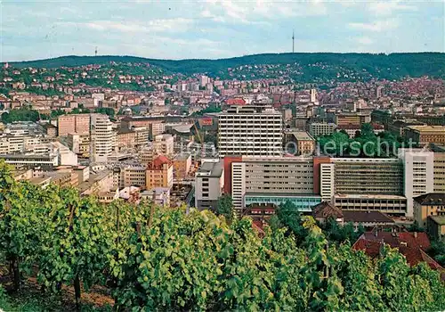 AK / Ansichtskarte Stuttgart Blick ueber die Stadt Kat. Stuttgart