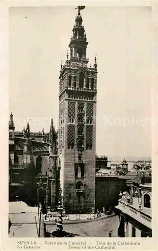 AK / Ansichtskarte Sevilla Andalucia La Giralda Torre de la Catedral  Kat. Sevilla 