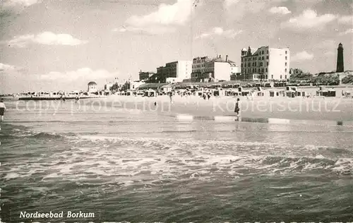 AK / Ansichtskarte Borkum Nordseebad Strand  Kat. Borkum