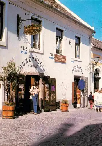 AK / Ansichtskarte Szentendre Nostalgie Kaffeehaus Kat. Szentendre