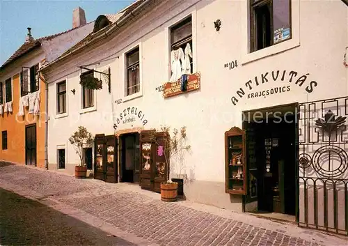 AK / Ansichtskarte Szentendre Kaffeehaus Nostalgie Kat. Szentendre