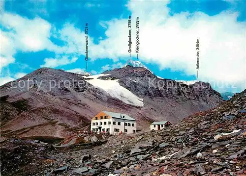 AK / Ansichtskarte Grossglockner Stuedlhuette Schere Kat. Oesterreich