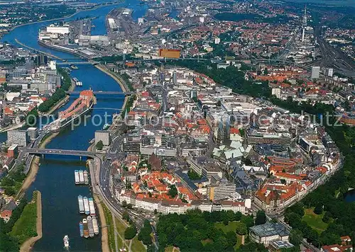 AK / Ansichtskarte Bremen Luftaufnahme Kat. Bremen