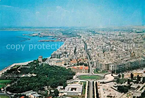 AK / Ansichtskarte Thessaloniki Luftaufnahme Kat. Thessaloniki