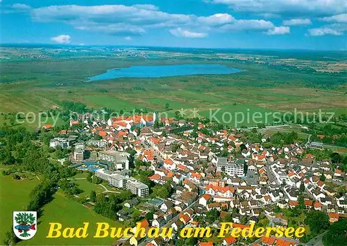 AK / Ansichtskarte Bad Buchau Federsee Luftaufnahme Kat. Bad Buchau