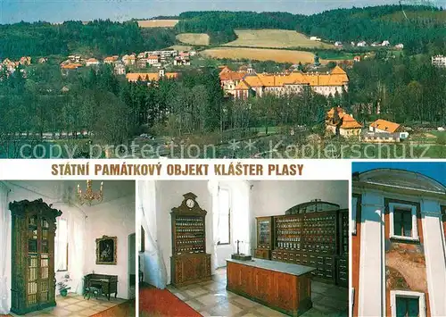 AK / Ansichtskarte Plasy u Plzne Objekt Klaster Panorama Kat. Tschechische Republik