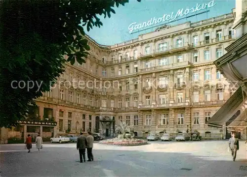 AK / Ansichtskarte Karlovy Vary Grandhotel Moskva Pupp Kat. Karlovy Vary Karlsbad