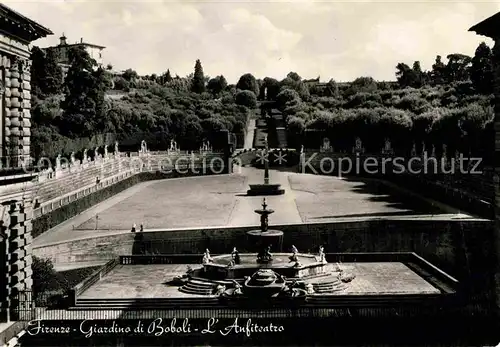 AK / Ansichtskarte Firenze Toscana Giardino di Boboli Amphitheater Kat. Firenze