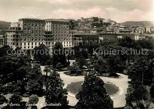 AK / Ansichtskarte La Spezia Giardini Grattacielo Kat. La Spezia