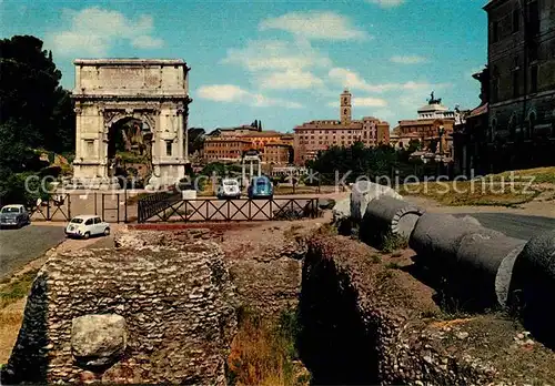 AK / Ansichtskarte Roma Rom Triumphbogen Titus Truemer Tempel Venus Kat. 