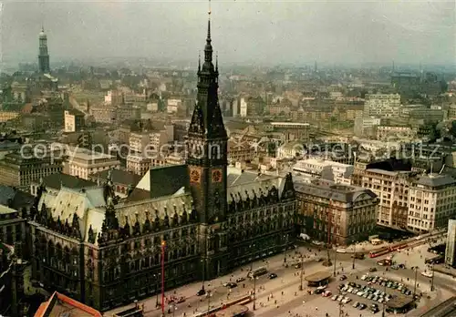 AK / Ansichtskarte Hamburg Rathausmarkt  Kat. Hamburg