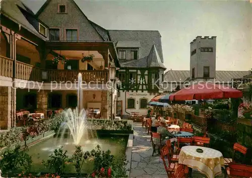 AK / Ansichtskarte Ruedesheim Rhein Lindenwirt Drosselgasse Kat. Ruedesheim am Rhein