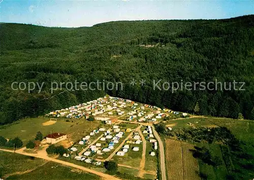 AK / Ansichtskarte Waldprechtsweier Campingplatz Bergwiese Fliegeraufnahme Kat. Malsch