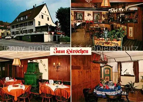 AK / Ansichtskarte Kirchzarten Gasthaus zum Hirschen Kat. Kirchzarten