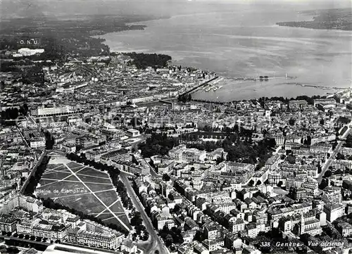 AK / Ansichtskarte Geneve GE Vue aerienne Kat. Geneve