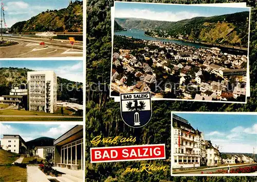 AK / Ansichtskarte Bad Salzig Kurklinik Panorama  Kat. Boppard