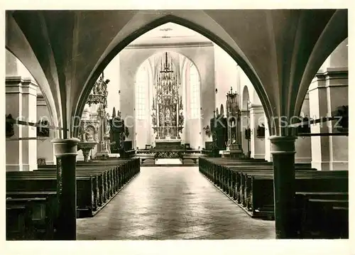 AK / Ansichtskarte Moosburg Isar Pfarrkirche Kat. Moosburg a.d.Isar