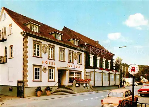 AK / Ansichtskarte Wiehl Gummersbach Hotel zur Post Kat. Wiehl