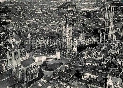 AK / Ansichtskarte Gand Belgien Vue generale de la Ville vue aerienne Kat. Gent Flandern