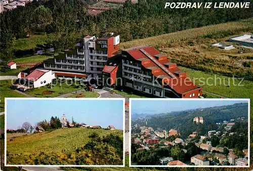 AK / Ansichtskarte Zdravilisce Heilbad Gyoegyfuerdo Hotel Lipa Panorama Fliegeraufnahme Kat. Tschechische Republik