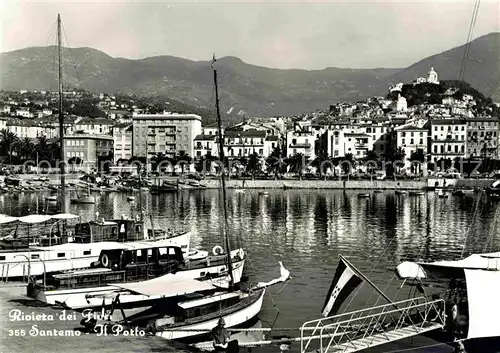 AK / Ansichtskarte Sanremo Il Porto Riviera dei Fiori Kat. 