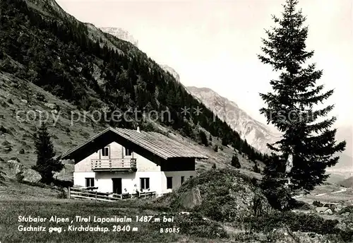 AK / Ansichtskarte Gschnitz Tirol Laponisalm Stubaier Alpen Kat. Gschnitz