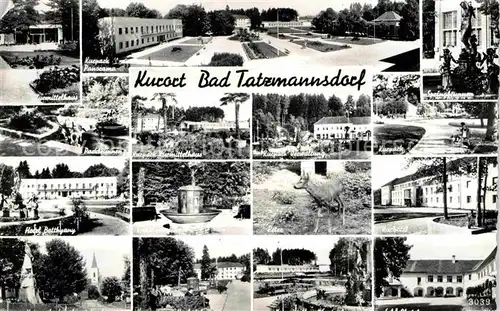 AK / Ansichtskarte Bad Tatzmannsdorf Burgenland Kurpark Kurmittelhaus  Kat. Bad Tatzmannsdorf