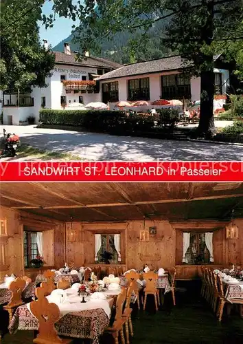AK / Ansichtskarte St Leonhard Passeier Sandwirt Gasthaus Kat. St Leonhard in Passeier Suedtirol