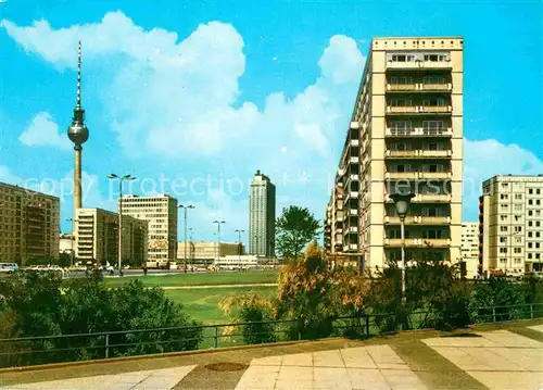 AK / Ansichtskarte Berlin Alexanderplatz Fernsehturm Kat. Berlin