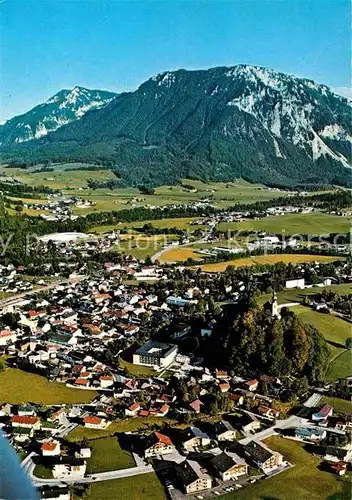 AK / Ansichtskarte Ruhpolding Fliegeraufnahme mit Rauschberg Kat. Ruhpolding