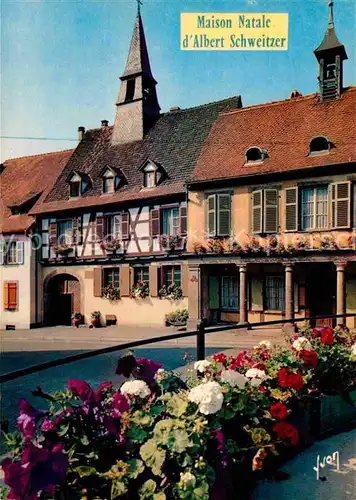 AK / Ansichtskarte Kaysersberg Haut Rhin Maison Natale d Albert Schweitzer Kat. Kaysersberg