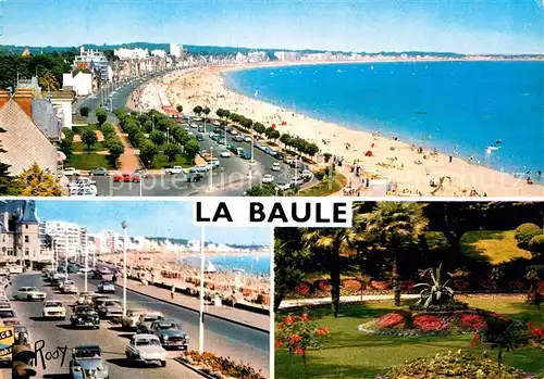 AK / Ansichtskarte La Baule Atlantique Les Boulevards et le Parc des Dryades Kat. La Baule Escoublac