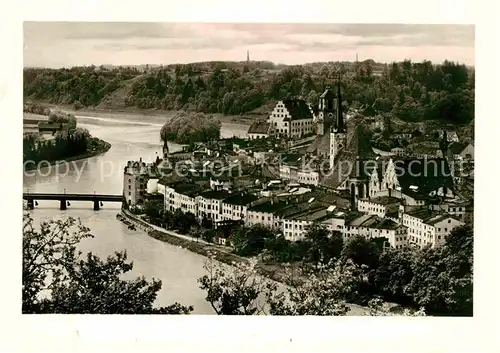 AK / Ansichtskarte Wasserburg Inn Panorama Kat. Wasserburg a.Inn