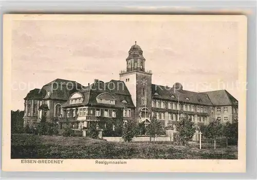 AK / Ansichtskarte Bredeney Realgymnasium Kat. Essen