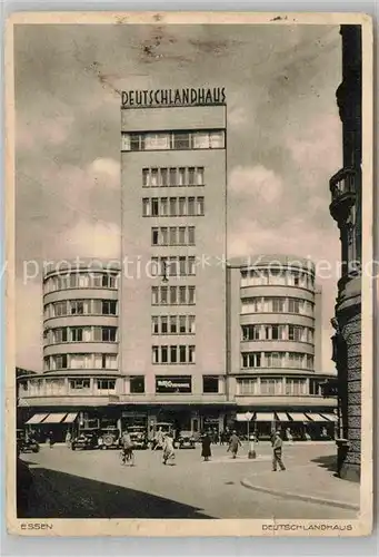 AK / Ansichtskarte Essen Ruhr Deutschlandhaus Kat. Essen