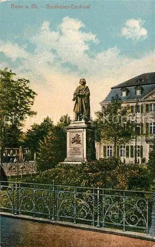 AK / Ansichtskarte Bonn Rhein Beethoven Denkmal Kat. Bonn