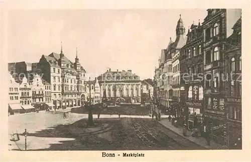 AK / Ansichtskarte Bonn Rhein Marktplatz Kat. Bonn