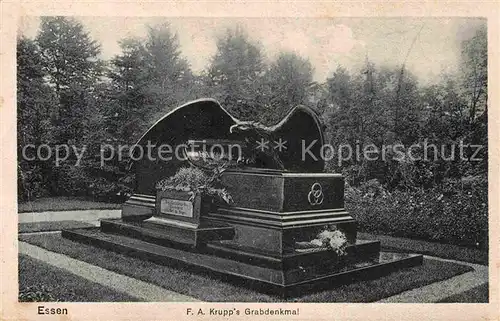 AK / Ansichtskarte Essen Ruhr Krupp Denkmal Kat. Essen