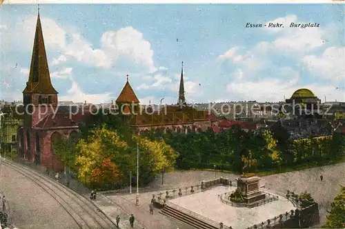 AK / Ansichtskarte Essen Ruhr Burgplatz Kat. Essen