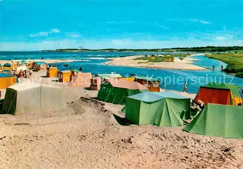 AK / Ansichtskarte Hohwacht Ostseebad Campingplatz Kat. Hohwacht (Ostsee)