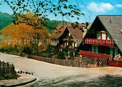 AK / Ansichtskarte Bodenwerder Haus Hubertus Pension Cafe Kat. Bodenwerder