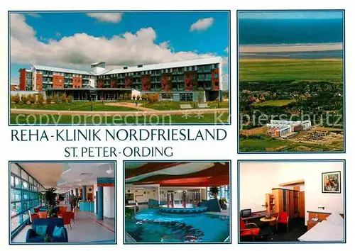 AK / Ansichtskarte St Peter Ording Reha Klinik Nordfriesland Kat. Sankt Peter Ording