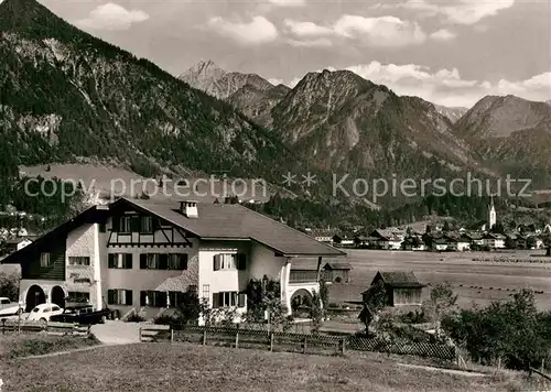 AK / Ansichtskarte Oberstdorf Haus am Klingenbichl Kat. Oberstdorf