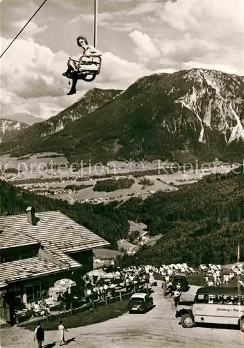AK / Ansichtskarte Ruhpolding Steinberg Alm Sessellift Kat. Ruhpolding