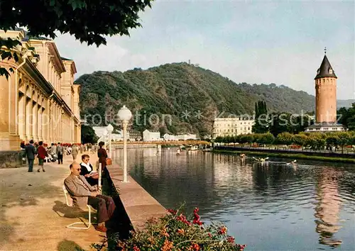 AK / Ansichtskarte Bad Ems Kurpark Kat. Bad Ems