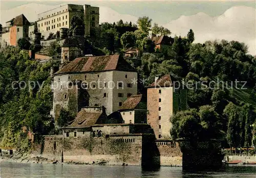 AK / Ansichtskarte Passau Veste Oberhaus und Wasserburg Niederhaus Kat. Passau