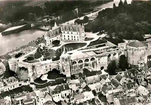 AK / Ansichtskarte Amboise Fliegeraufnahme Chateau Kat. Amboise