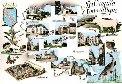 AK / Ansichtskarte La Creuse Bauwerke und Sehenswuerdigkeiten Kat. La Creuse