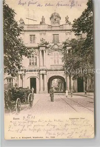 AK / Ansichtskarte Bonn Rhein Coblenzer Tor Kat. Bonn