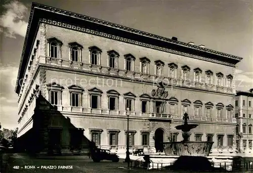 AK / Ansichtskarte Roma Rom Palazzo Farnese Kat. 